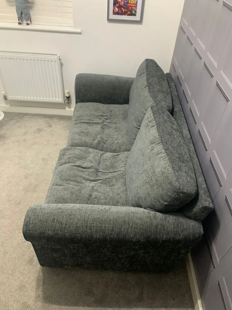 Grey sofa bed