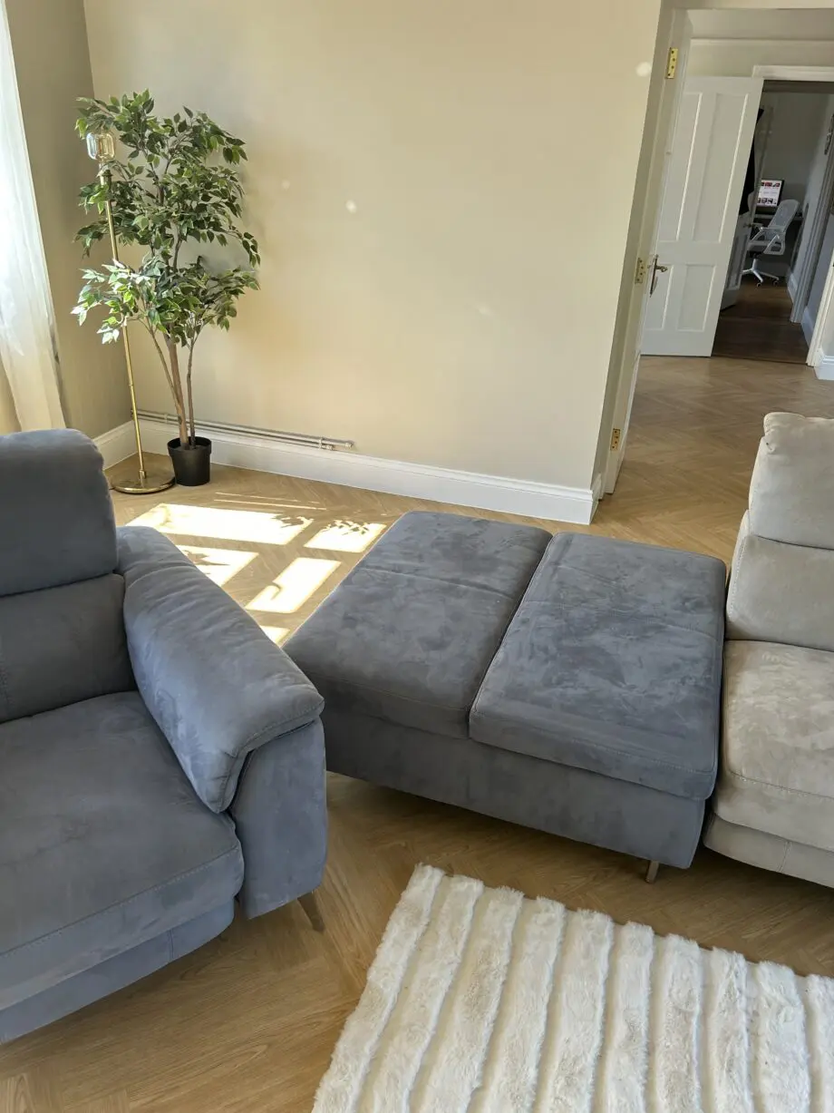 Sofology Illinois Chair & Footstool