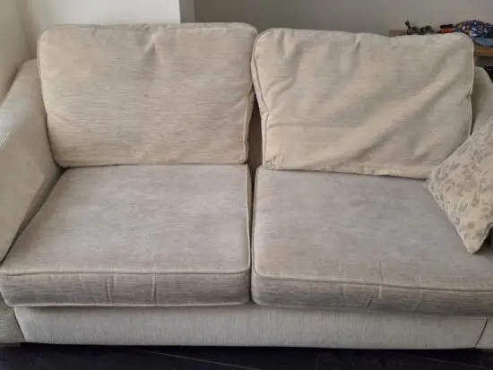 Beige two-seater sofa 🤩💫✨