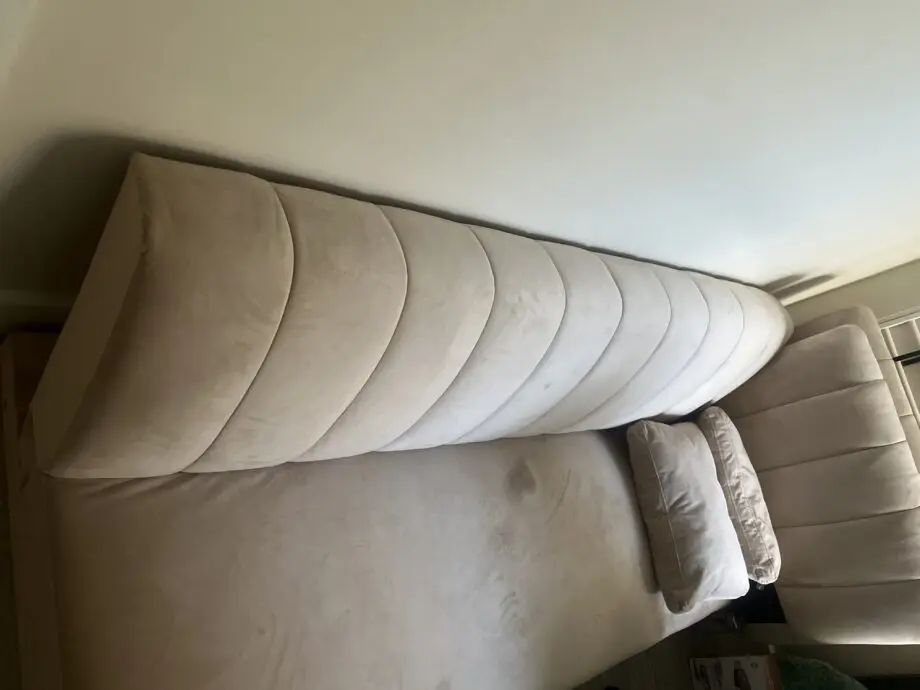 Meridian Furniture Beaumont Cream Velvet Sofa Bed
