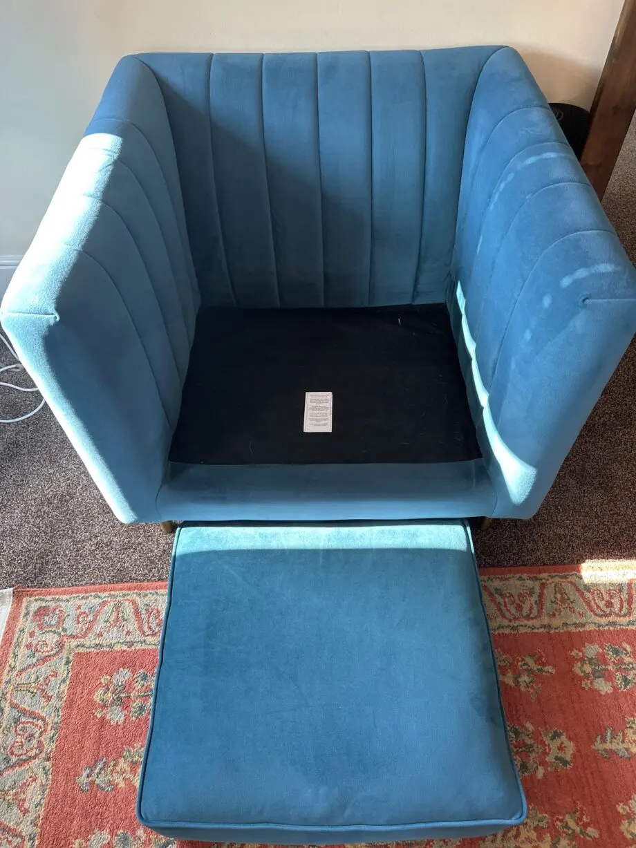 Modern Armchair in Teal