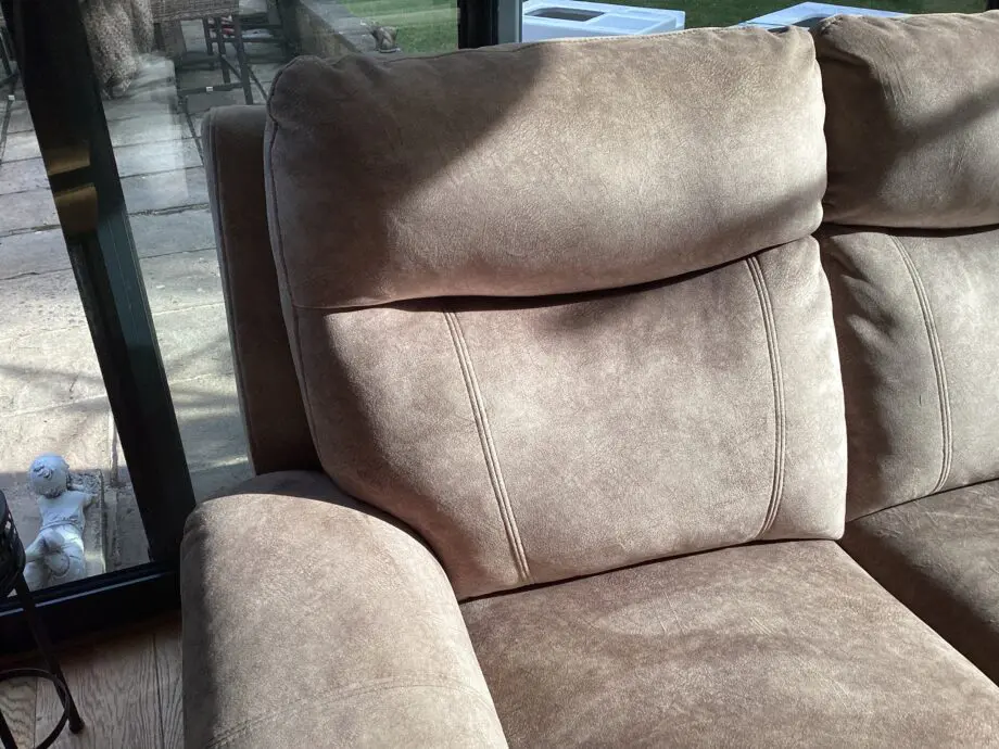 Recliner sofas x 2
