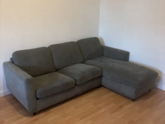 Esprit Fabric Corner Chaise with Storage