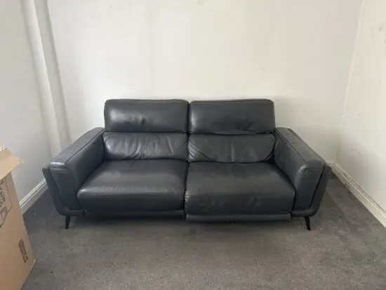 Dark Grey DFS SAN ANTONIA 3 Seat Power Recliner