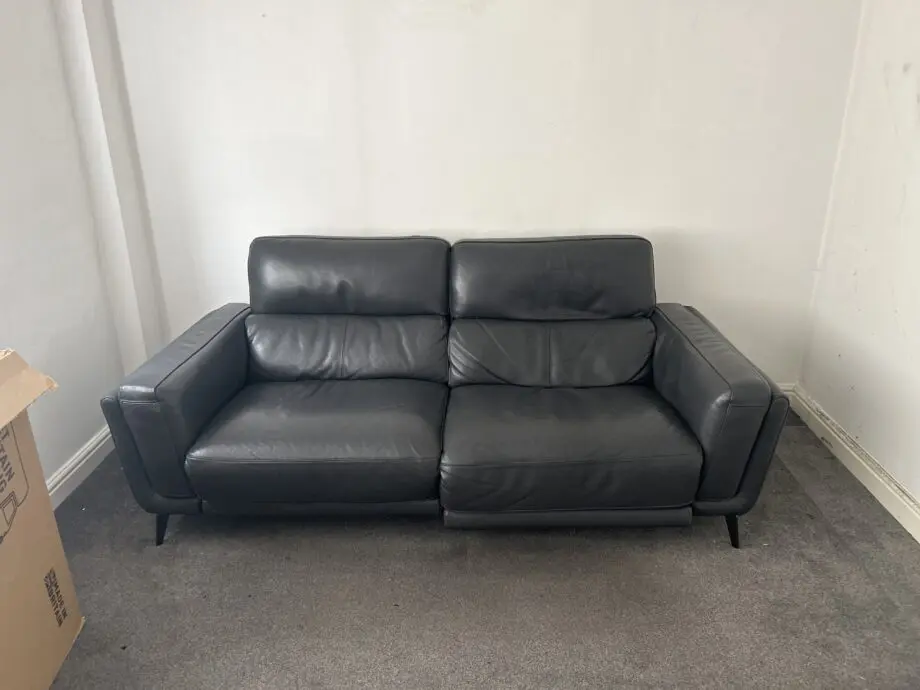 Dark Grey DFS SAN ANTONIA 3 Seat Power Recliner