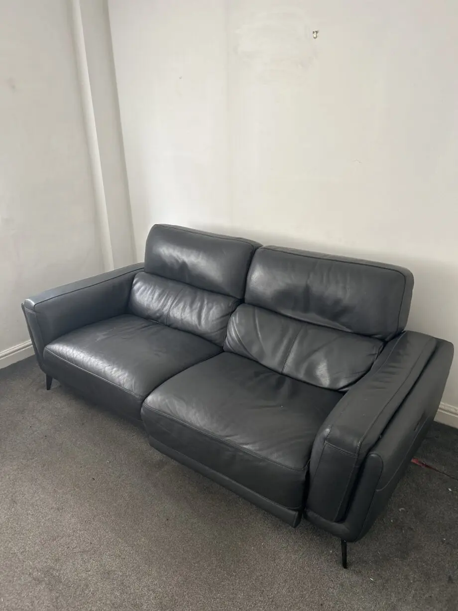 Dark Grey DFS SAN ANTONIA 3 Seat Power Recliner