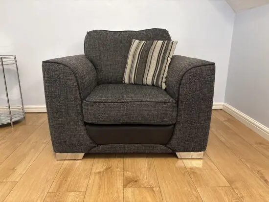 SCS Monty grey armchair