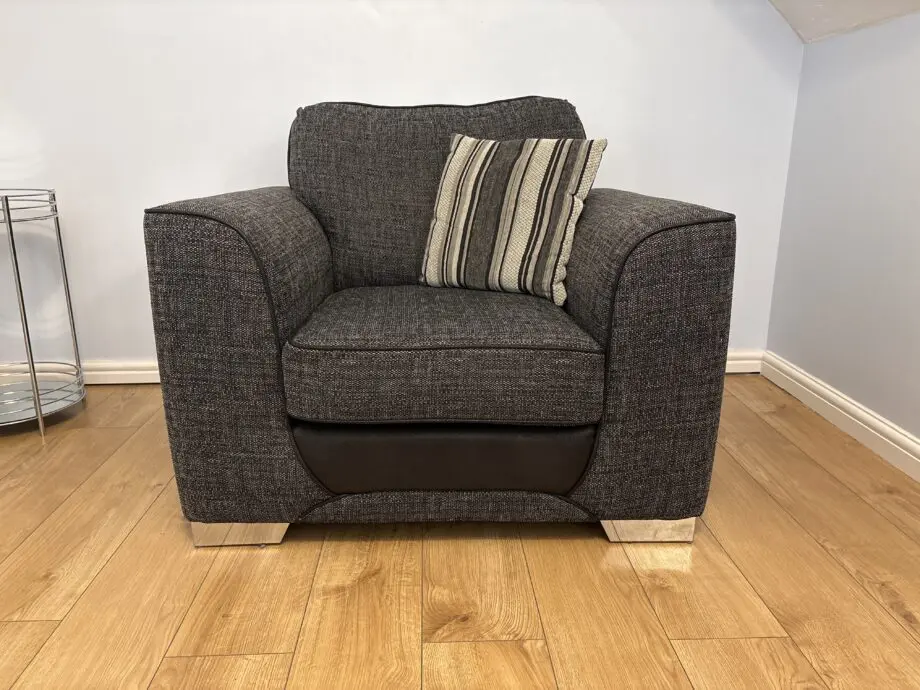 SCS Monty grey armchair