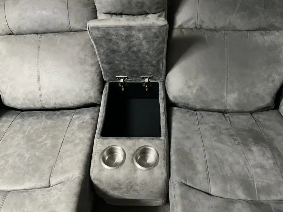 SCS Endurance 2 seater power recliner with console and 2 seater static