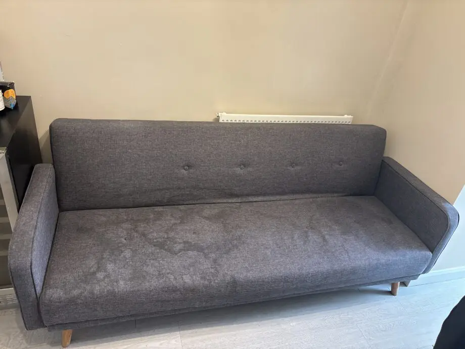 Grey sofa bed
