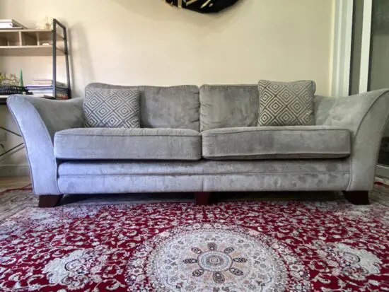 Ashley manor grey 3 seater sofa