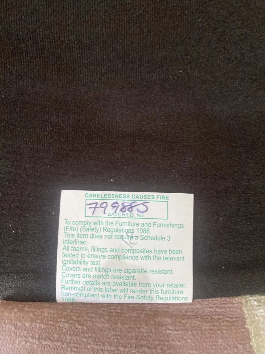 Ashley manor grey 3 seater sofa