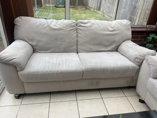 Beige sofa 3 seater