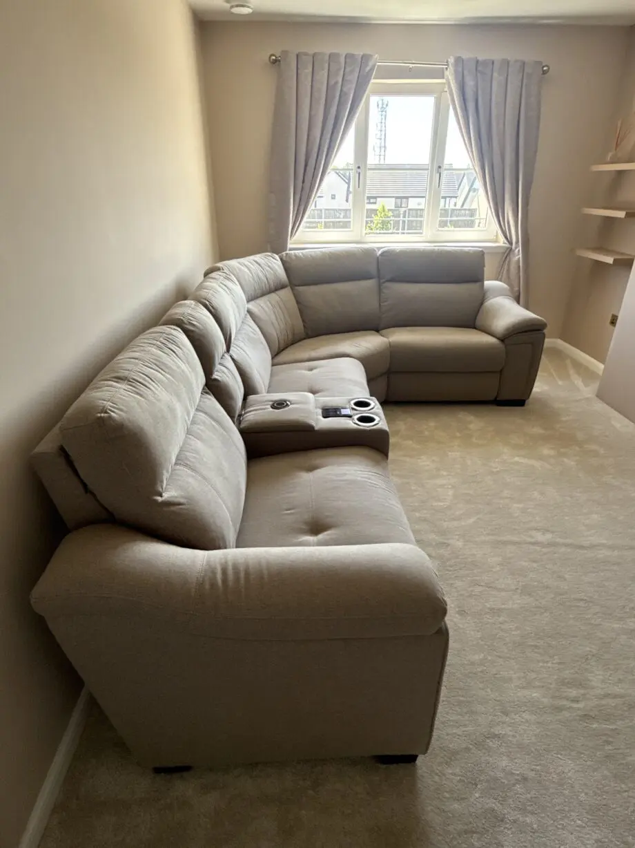 RJ leather LORENZO CANTARA RECLINING CORNER GROUP