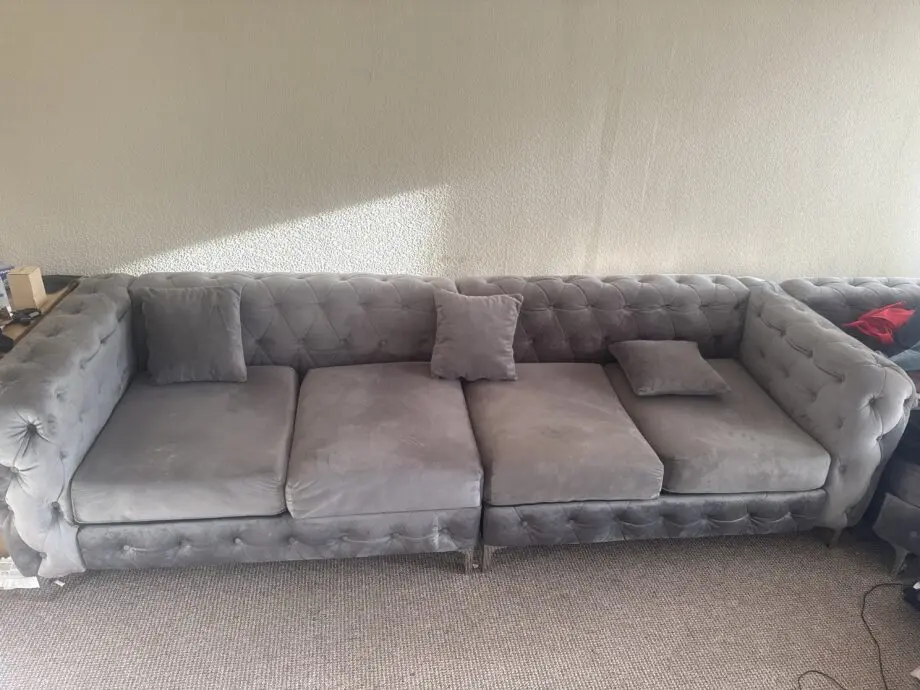 Sofa is L form living room