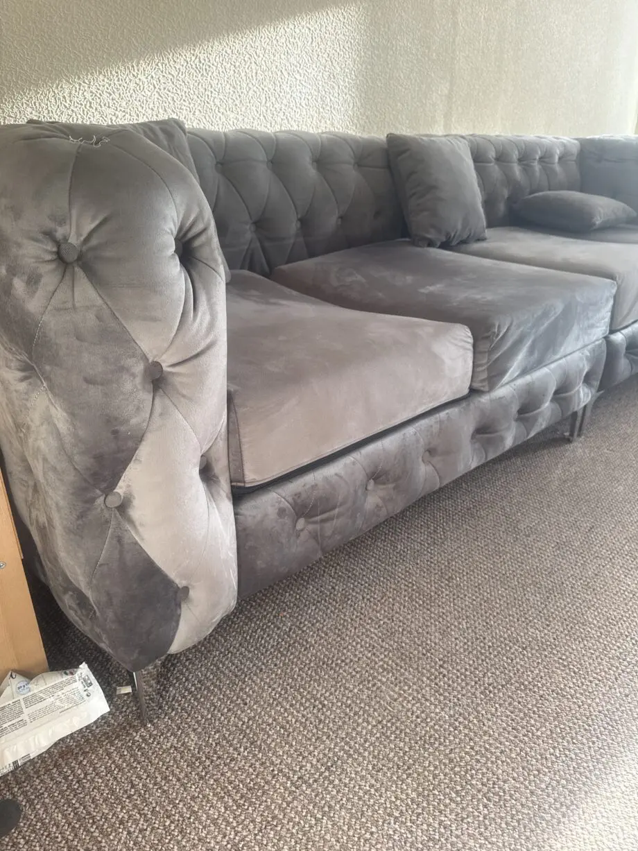 Sofa is L form living room