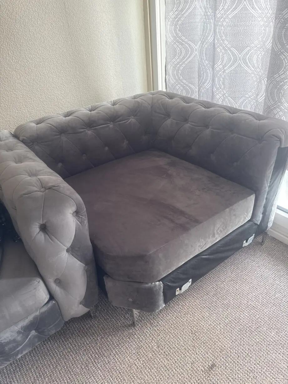 Sofa is L form living room