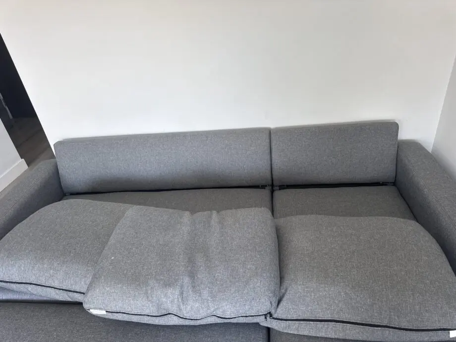 Grey corner sofa(sofa bed)