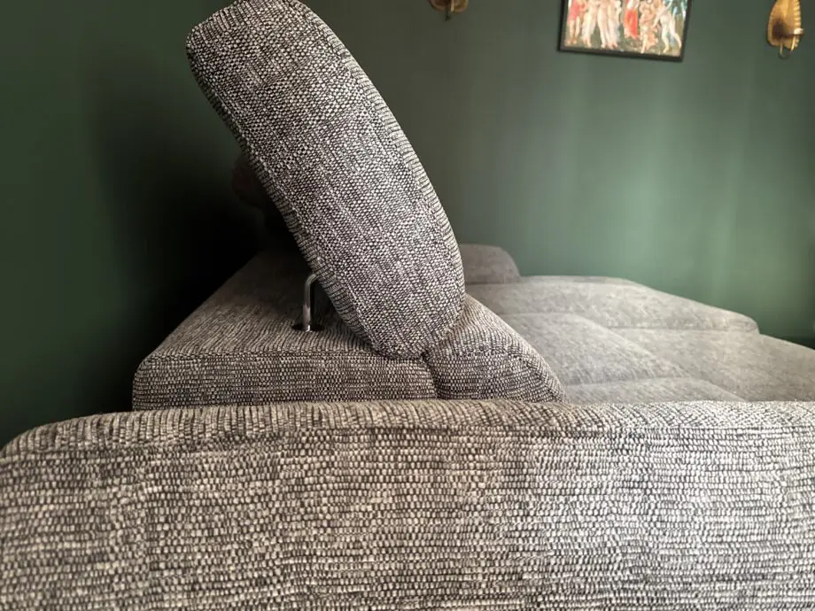 Brand New SCS Quercioli 3 Seater Sofa Bed with Right Hand Facing Lounger with Storage in Garofano-863