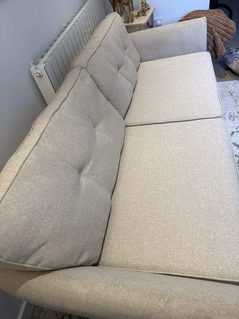 Comfortable and sleek 3 seater sofa