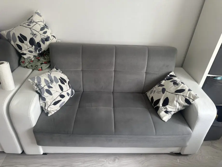Grey ottoman sofas