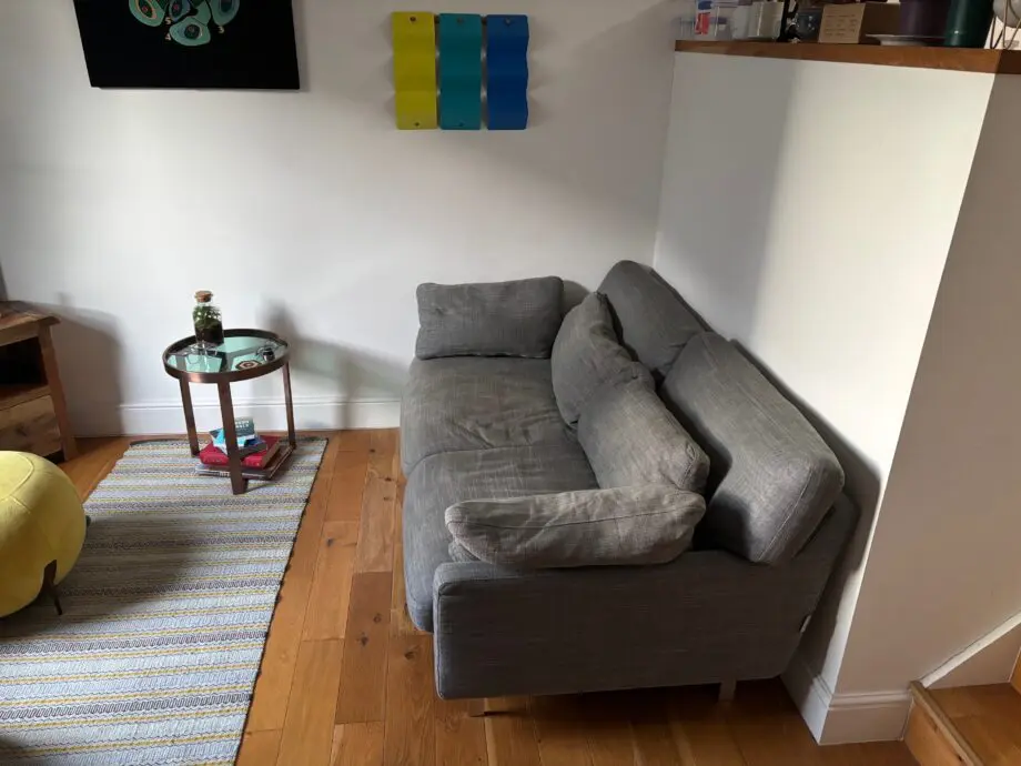 Grey Habitat 2 seater sofa