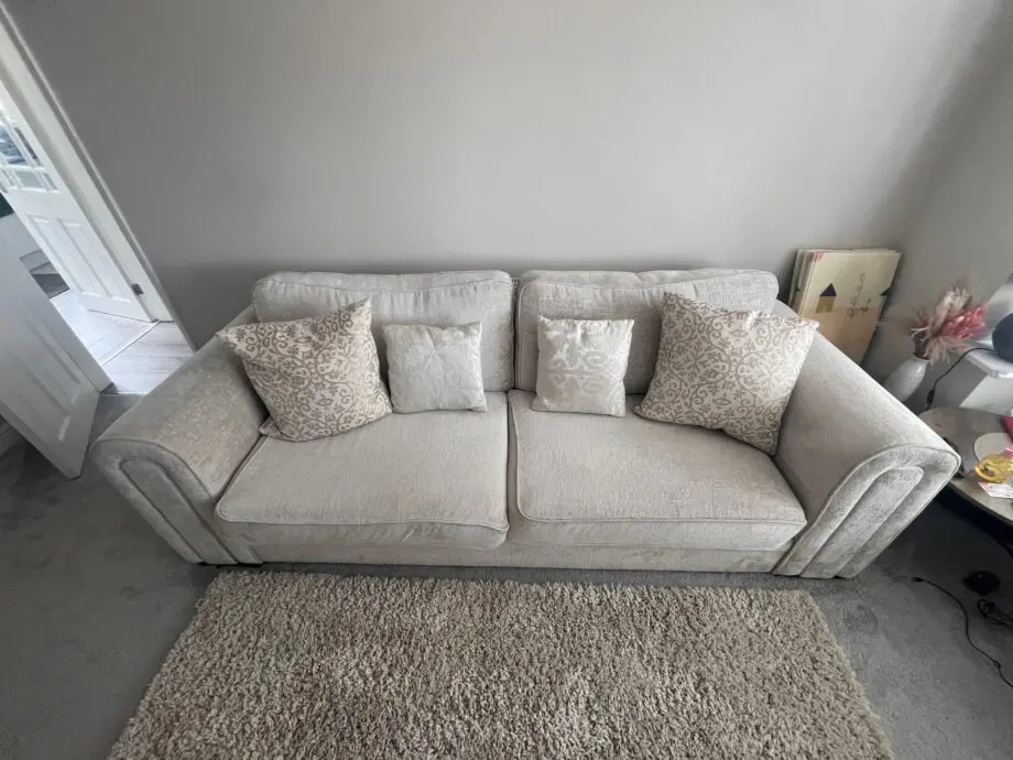 Fab Furniture, Capri Oyster 4 seater sofa