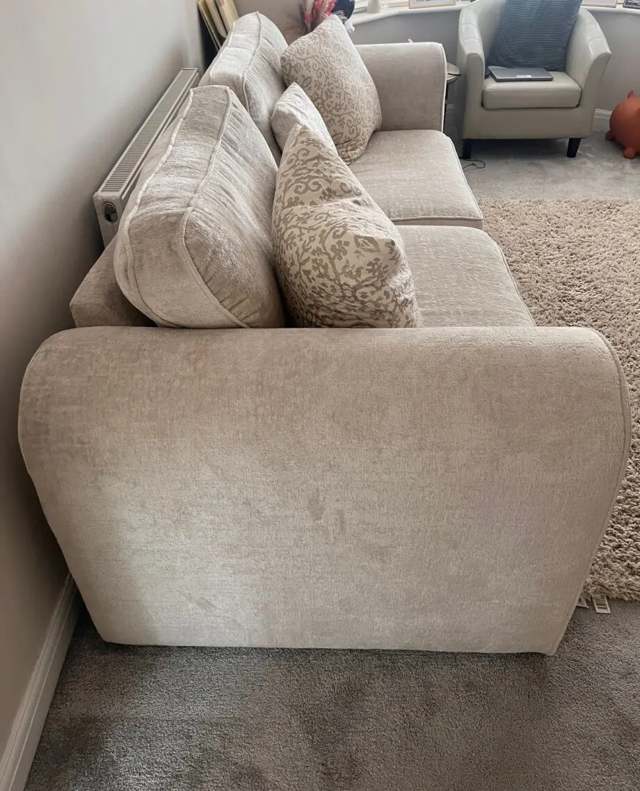Fab Furniture, Capri Oyster 4 seater sofa