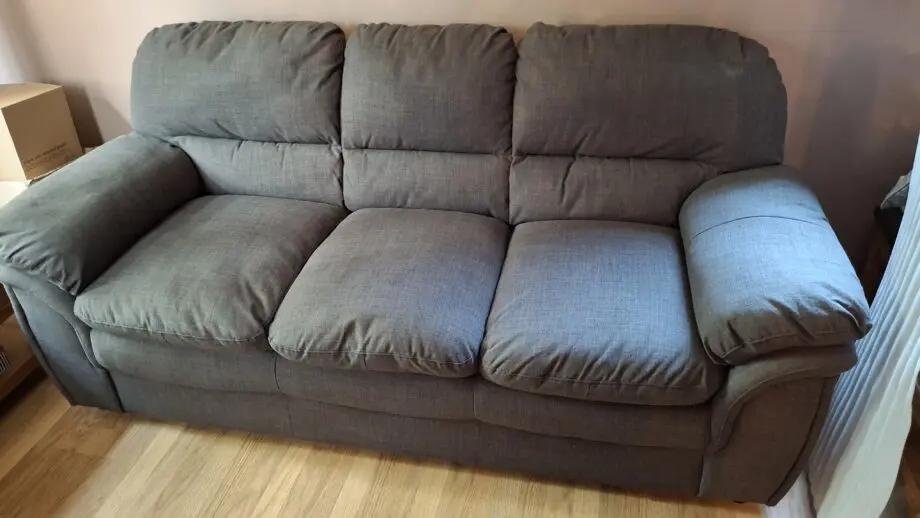 Grey Three & Two Seater Sofa Set