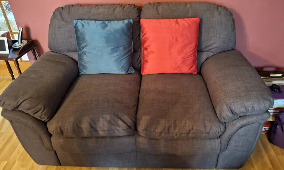 Grey Three & Two Seater Sofa Set