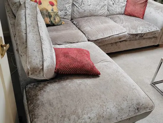 Wyvern Velvet Sofa