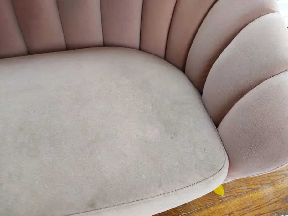 X2 pink modern sea shell sofas