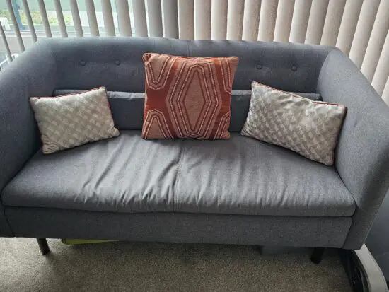 A pair of 2 seater sofa from made.com well looked after
