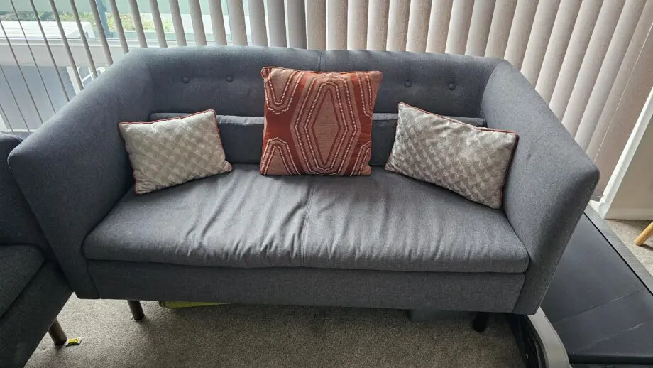 A pair of 2 seater sofa from made.com well looked after