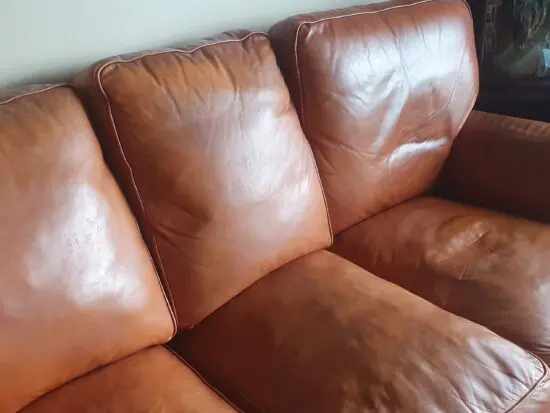 Chesterfield style vintage sofa set