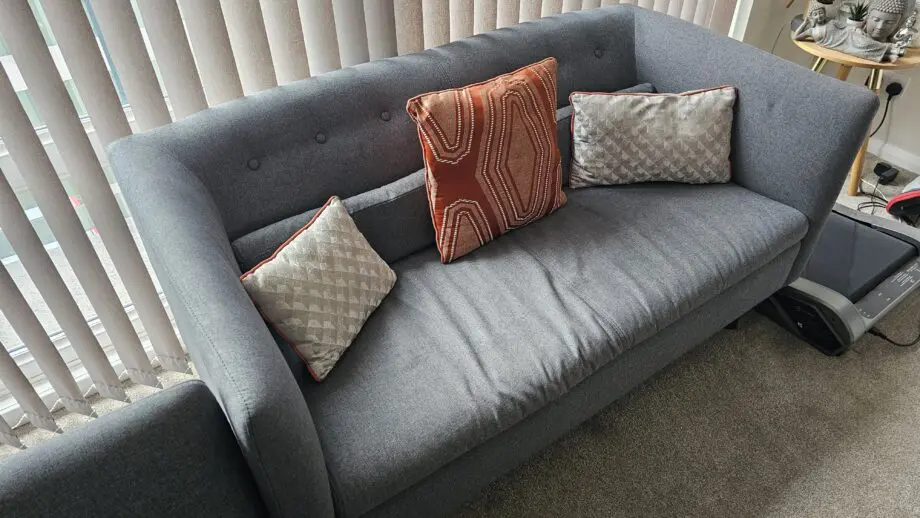 A pair of 2 seater sofa from made.com well looked after