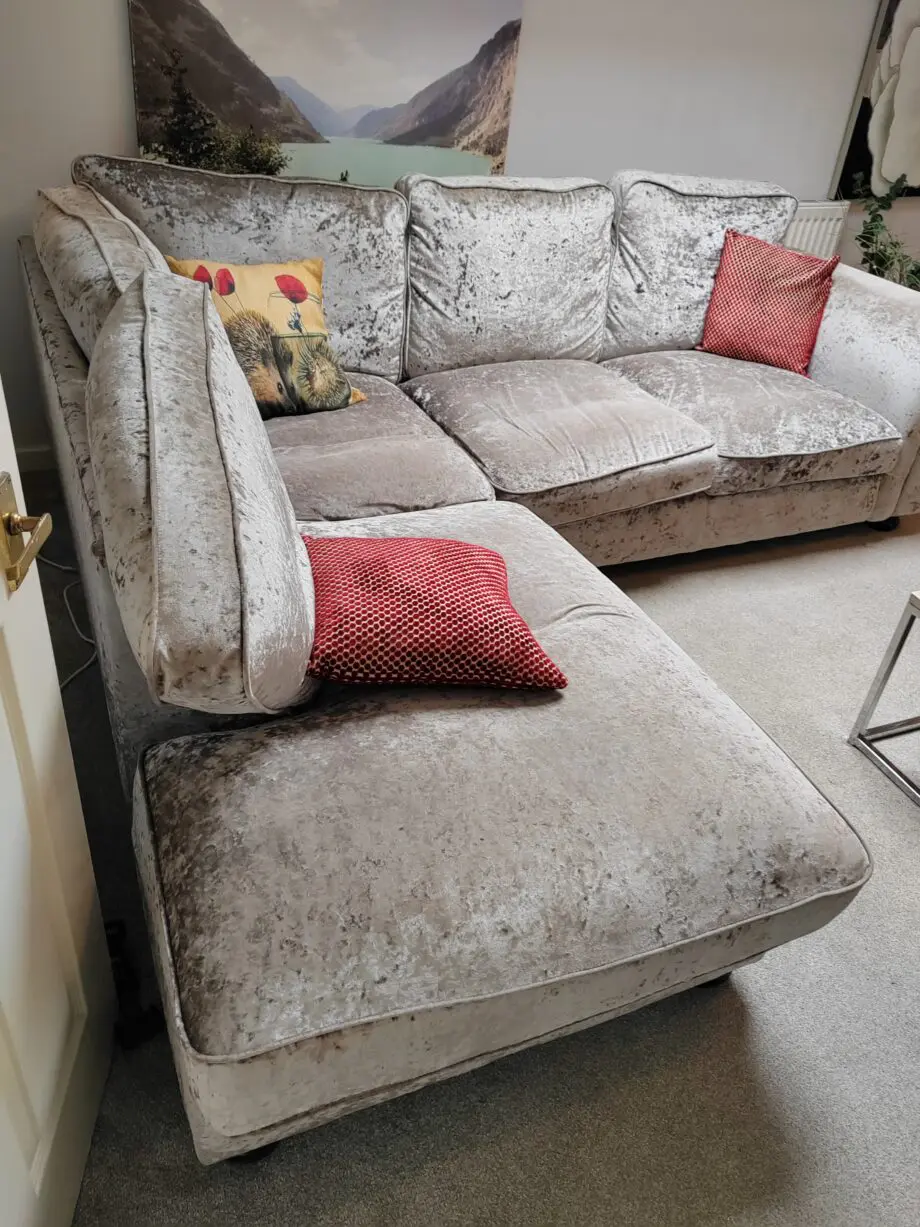 Wyvern Velvet Sofa