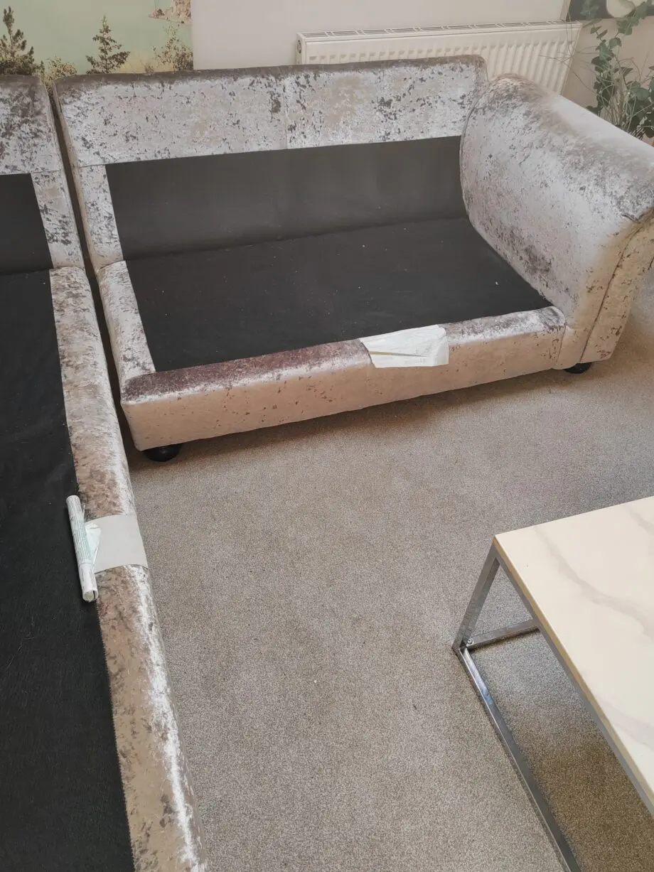 Wyvern Velvet Sofa