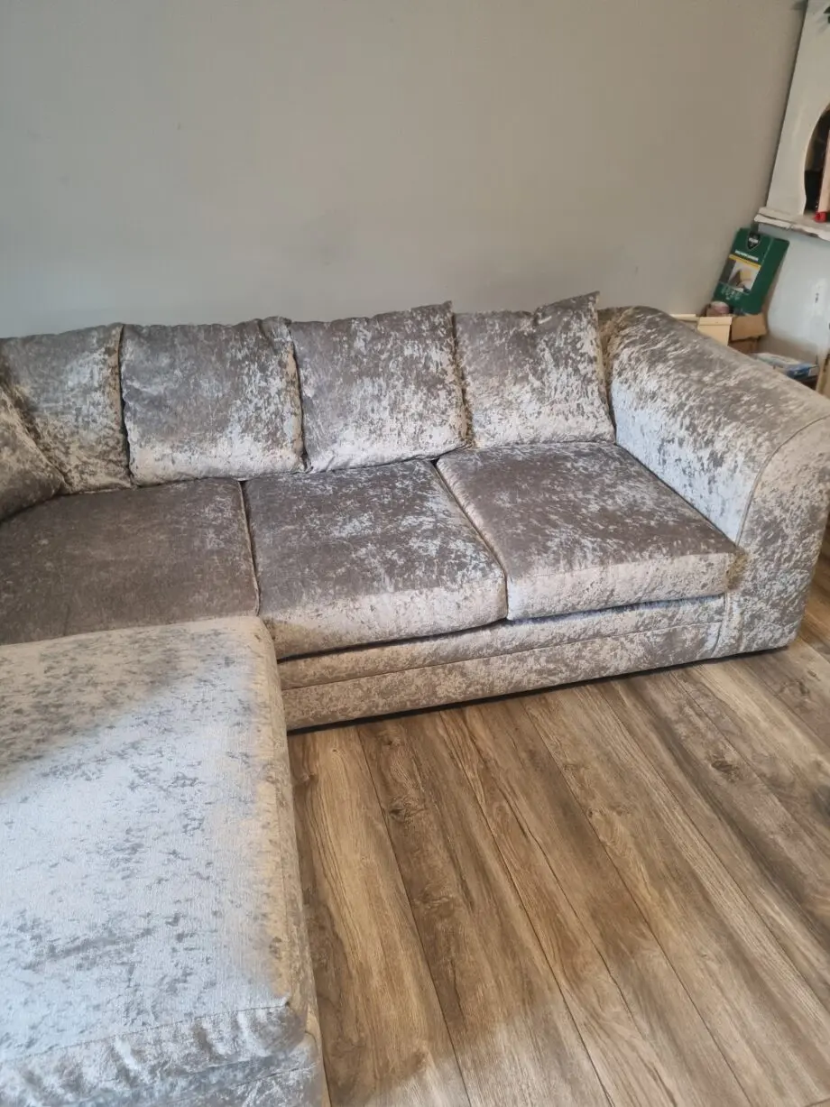 4 seater corner sofa plus matching chair