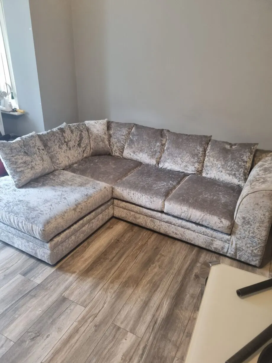 4 seater corner sofa plus matching chair