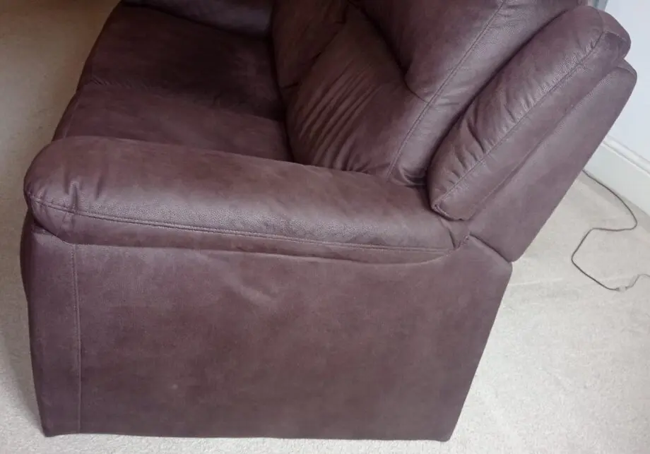 2-seater heavy-duty fabric sofa