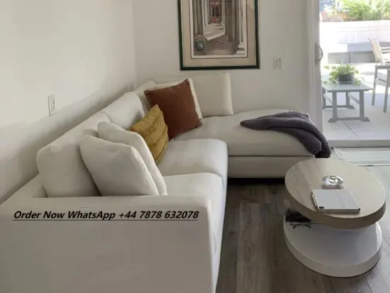 Loaf Cream Corner Sofa For Sale