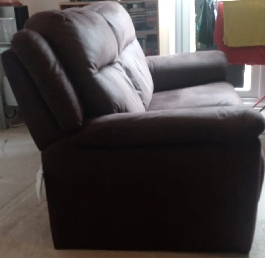 2-seater heavy-duty fabric sofa