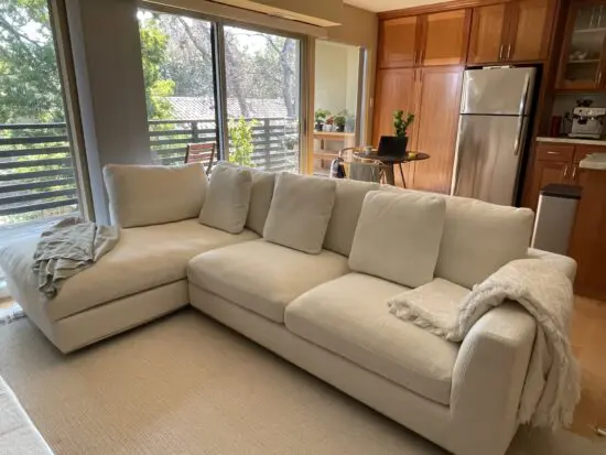 Loaf Beige Corner Sofa For Sale