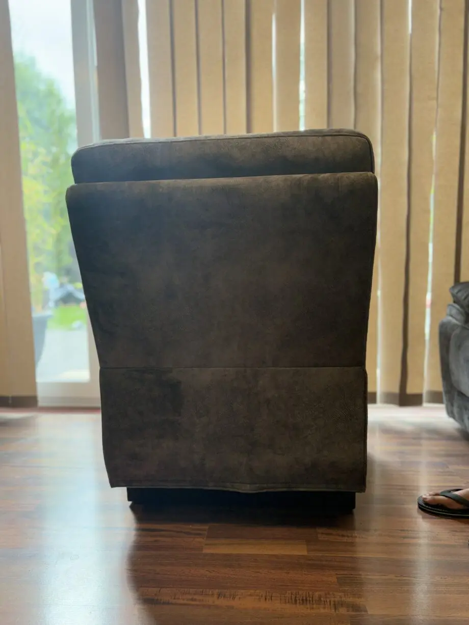 Osaka Modular Corner Sofa Power recliner With Console Grey