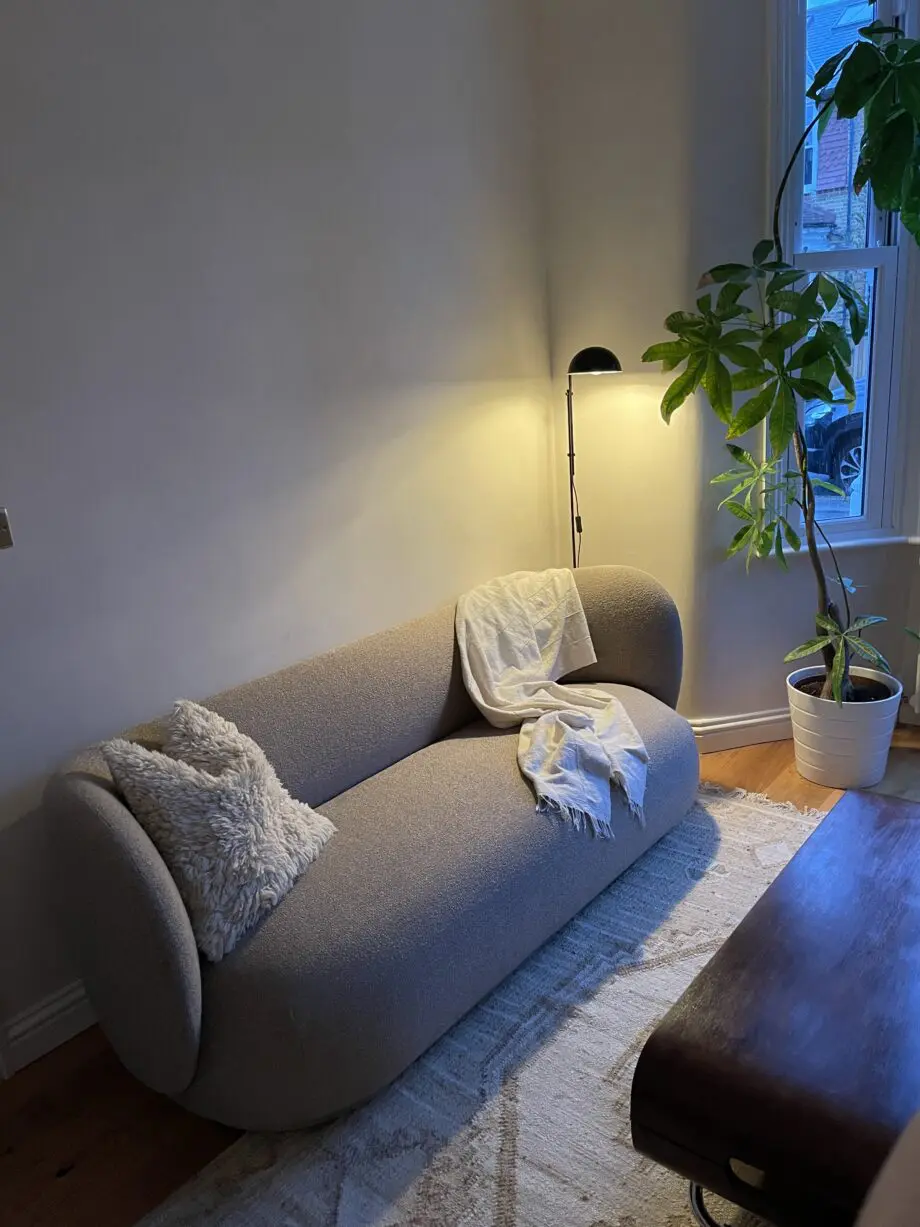 Ferm Living Rico 3 seater sofa in boucle sand