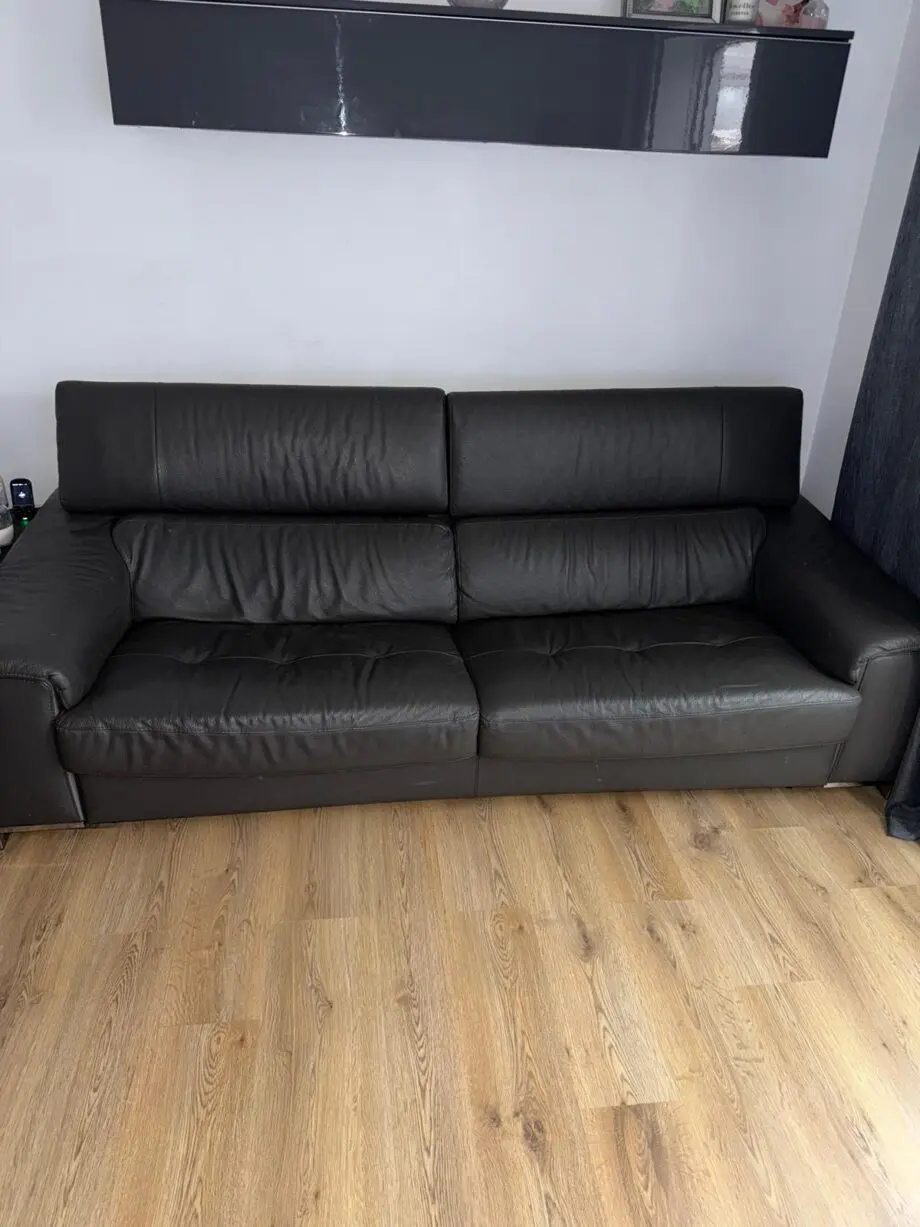 Grey sofa bed