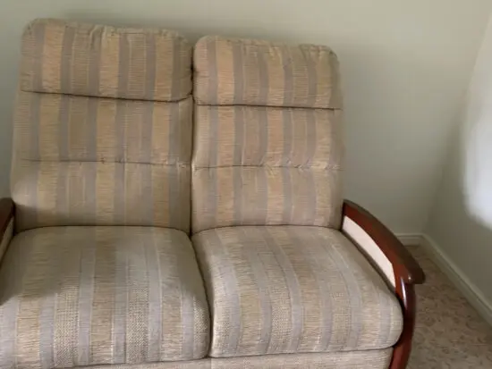Compact 2 seater sofa