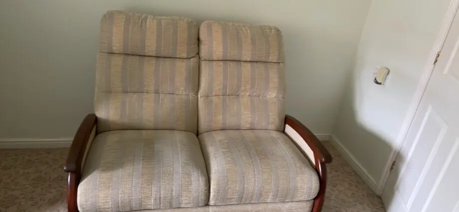 Compact 2 seater sofa
