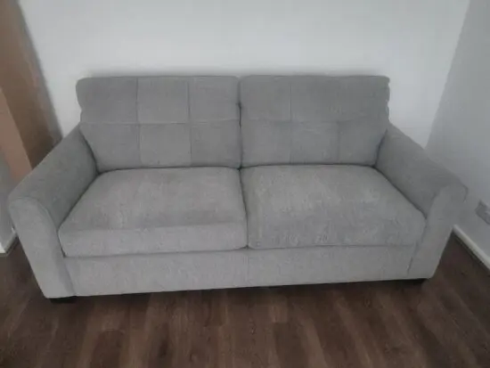 Harvey norman brady 3 seater sofa bed in grey